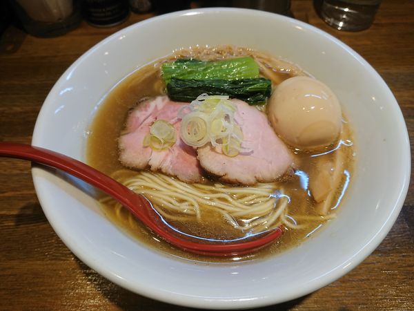 「味玉中華そば(塩)850円」@中華そばや 和凡の写真