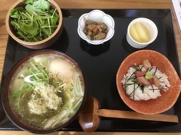 「鯛ラーメン(1100¥)」@旬彩和食 よし田の写真