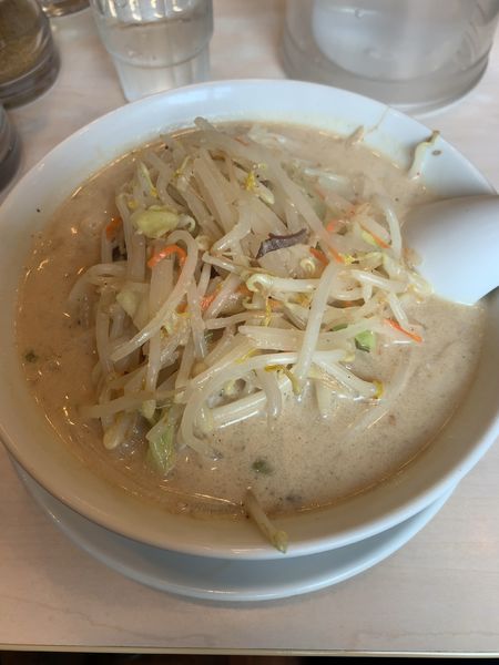 「濃厚白味噌らーめん（760円）」@味噌らーめんの店 しなり丸の写真