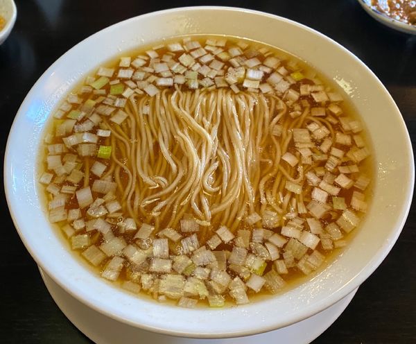 「素らーめん690円他」@麺割烹 亀壱の写真