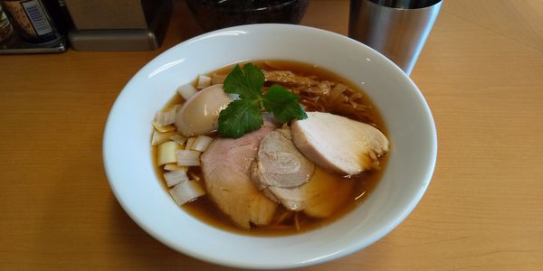 「特製上鶏そば醤油」@中華蕎麦 龍馬の写真