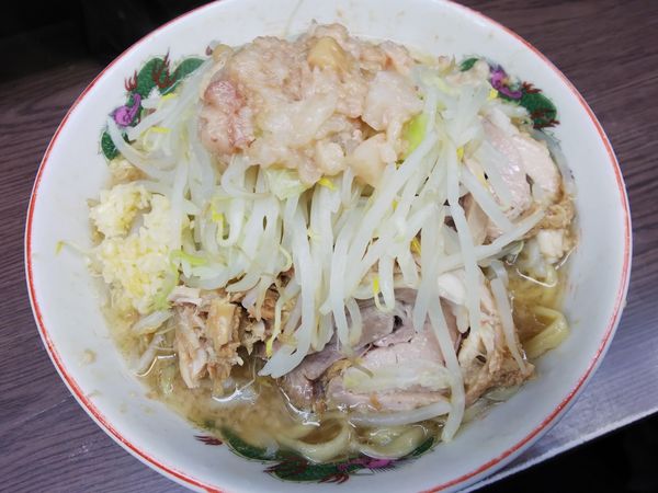 「小ラーメン　ヤサイニンニクアブラ　780円」@ラーメン二郎 横浜関内店の写真