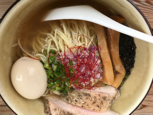 「鶏そば」@麺創らいおんの写真