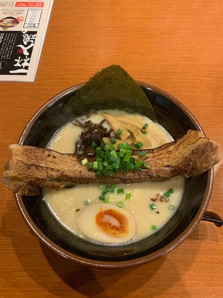 「男気らーめん」@まぜそばラーメン弦 宇佐南店の写真