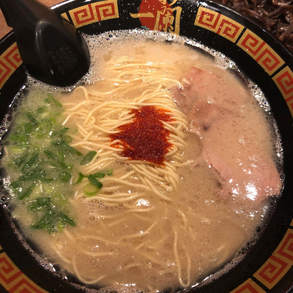 「ラーメン　890円　キクラゲ　120円」@一蘭 前橋インター店の写真