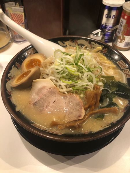 「味噌ラーメン　味玉　（サービス大盛）」@北海道らーめん みそ熊 自由が丘店の写真