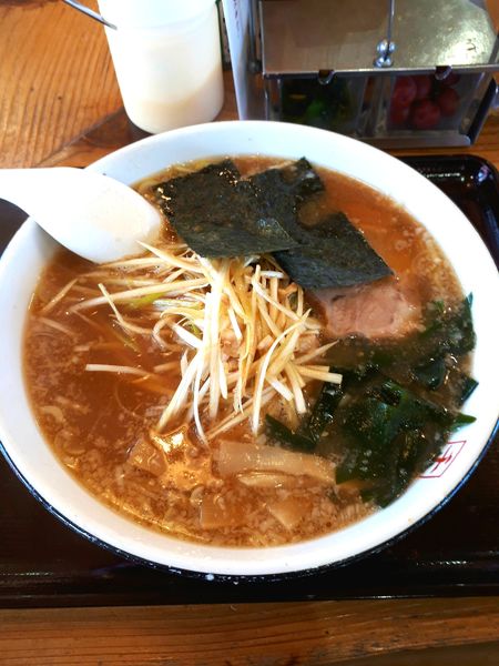 「みそねぎらーめん800円」@千寿の写真