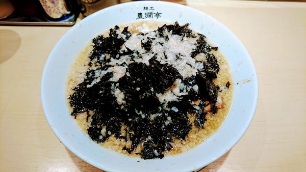 「岩のり中華そば」@麺工 豊潤亭の写真