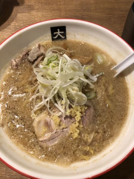 「味噌らーめん(大盛り)950円」@大島の写真