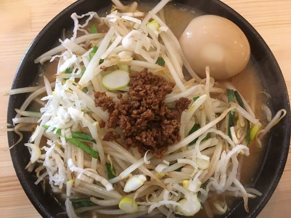 「みそラーメン 750円（味玉+100円）」@ラーメン屋 弘の写真