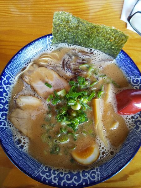 「味噌（全部のせ）」@博多ラーメン 鶴亀堂 日進本店の写真