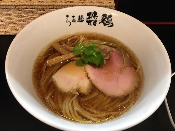「鳥そば」@らぁ麺 飛鶏の写真