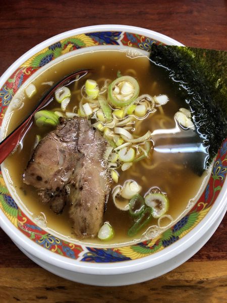 「学生ラーメン」@まぐろラーメン 大門の写真