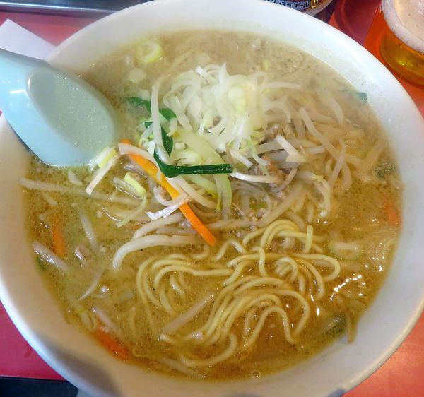 「サッポロミソラーメン（690円）」@珍満の写真