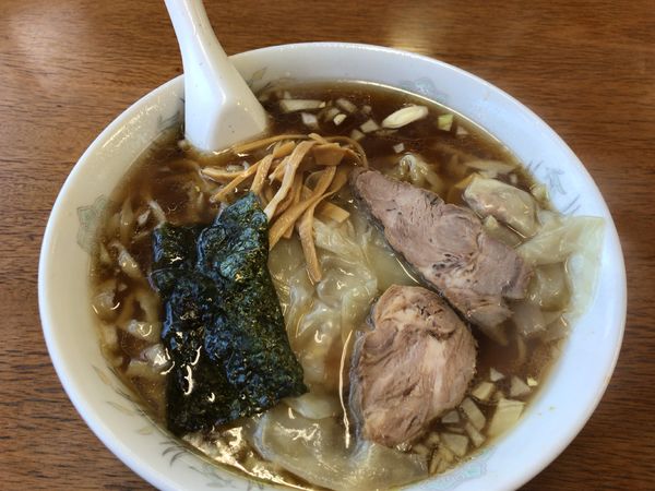 「ワンタンメン大盛り」@精養軒の写真