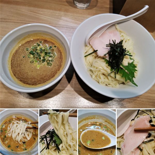 「ウニつけ麺(限定150食)  990円」@中華ソバ ビリケンの写真