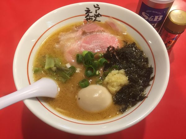 「【冬季限定】味玉チャーシュー味噌らーめん」@らーめん えんやの写真