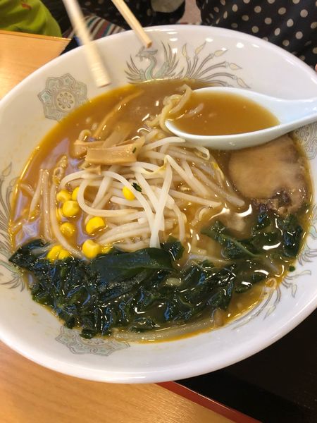 「味噌ラーメン」@お食事処 やまびこの写真