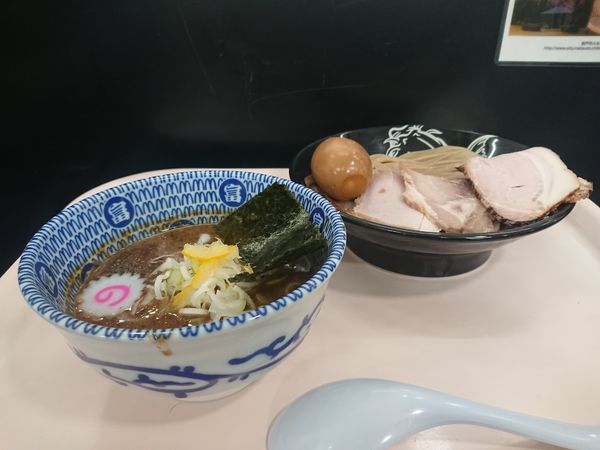 「濃厚つけめん＋特選トッピング」@中華蕎麦 とみ田 西武池袋味の逸品会の写真