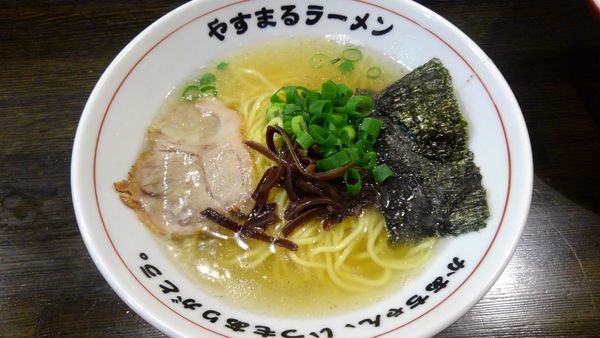 「塩ラーメン(煮干し)」@やすまるラーメンの写真