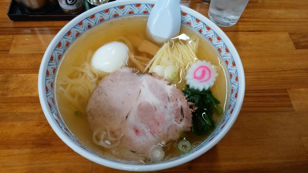 「生姜ラーメン￥750-+餃子￥380-」@藤屋の写真