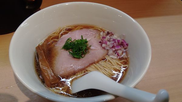 「煮干しそば(800円)」@らぁ麺 田じまの写真