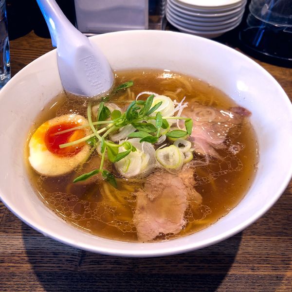 「魚介だしらー麺」@百々福の写真