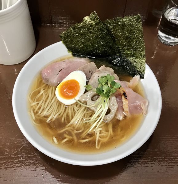 「上醤油」@中華そば うお青の写真