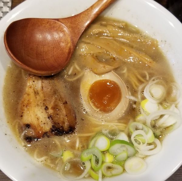 「純和風煮干しだし醤油らーめん　850円」@日本橋 天馬の写真