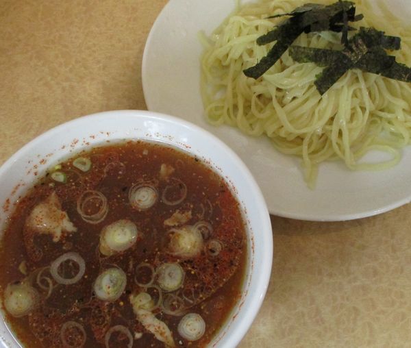 「つけらーめん（少な目）750円」@らーめん佐高の写真