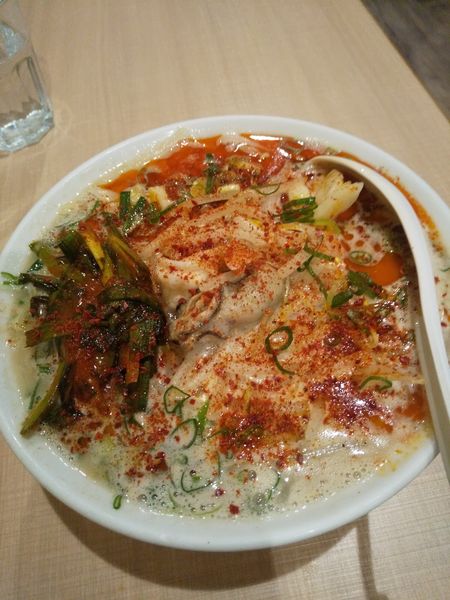 「【期間限定】旨辛シーフード～ちょっとだけ牡蠣～830円」@らーめん カッパハウスの写真