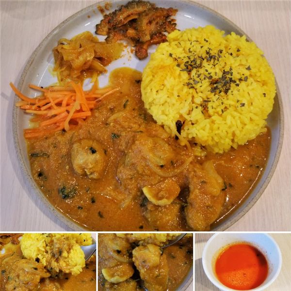 「チキンカレー　850円」@スパイスパレットの写真