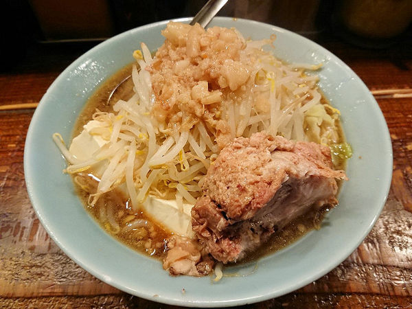 「小ラーメン（半分豆腐変更）」@立川マシマシの写真