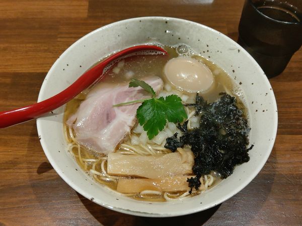 「夜限定淡麗煮干しそば塩」@四代目むじゃきの写真