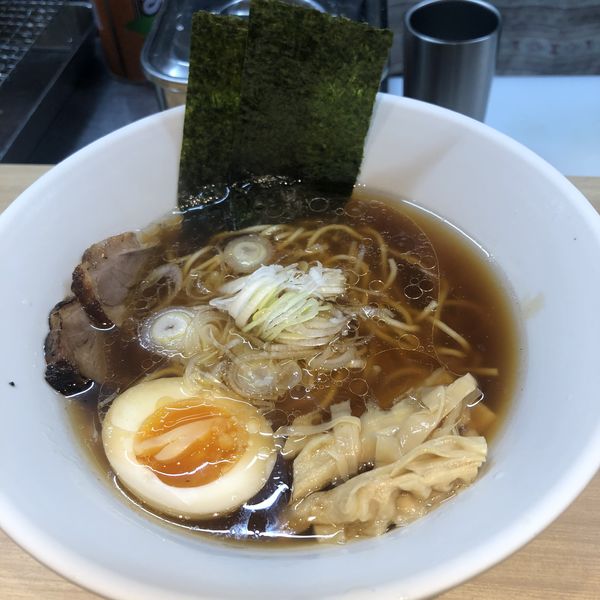 「中華そば」@かにラーメン光夏の写真