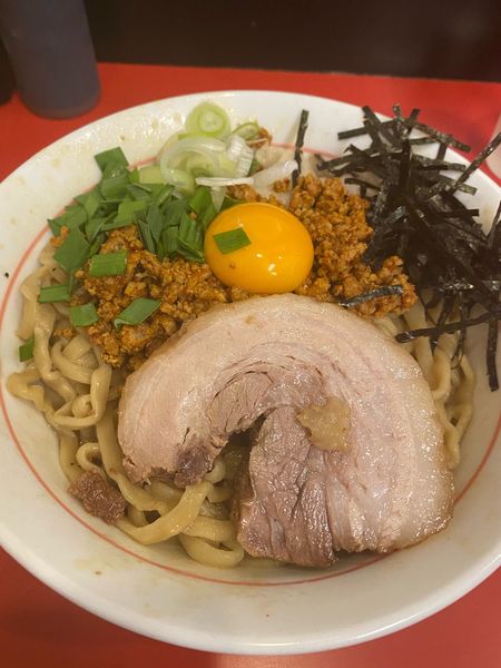 「台湾まぜそば　900円」@鷹の目 獨協大学前本店の写真