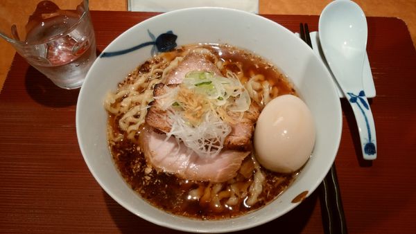 「生姜そば(手揉み麺)¥900-+味玉¥100-」@麺 みつヰの写真