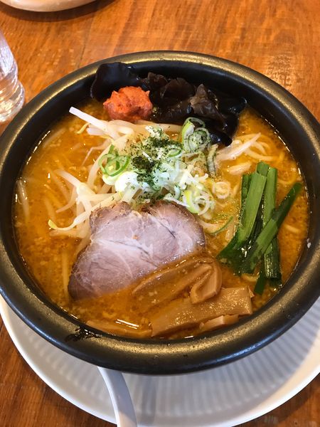 「直火コク味噌ラーメン」@ラーメン翔屋の写真
