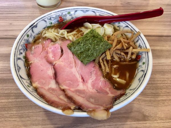 「【限定】石井店長作 スーパー超こゆい中華そば 肉増し」@くじら食堂 nonowa東小金井店の写真