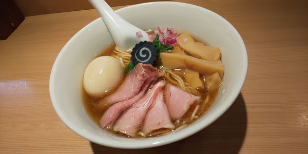 「特製のどぐろそば」@らぁ麺 はやし田 新宿本店の写真
