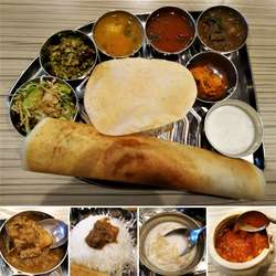 ケララミールスビーフカレーセットスペシャル 1300円