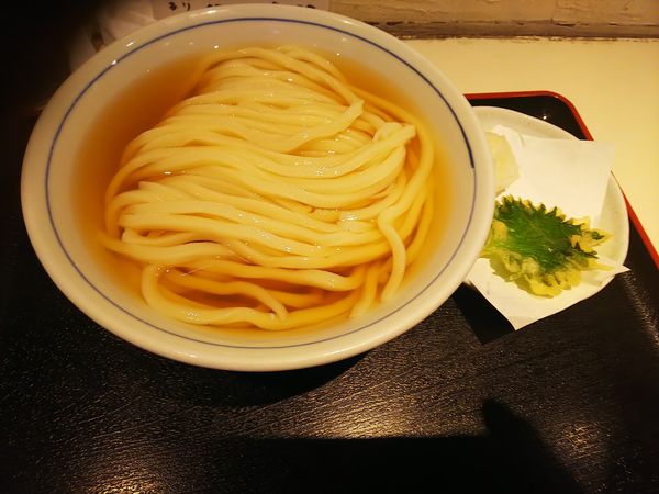 「ひやあつ」@手打うどん 長谷沼の写真