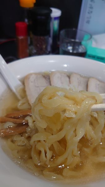 「会津山塩と帆立のラーメン」@うえんで 山鹿店の写真