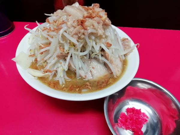 「ラーメン（並）＋カレーに変身」@ラーメンハイキックの写真