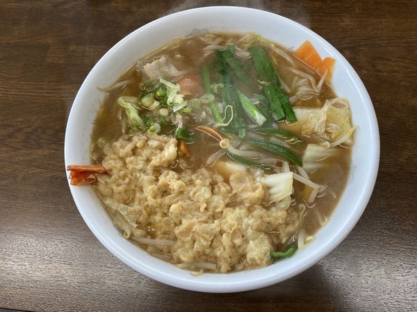 「天のせ味噌ラーメン800円+炒飯600円」@金光 桜通支店の写真