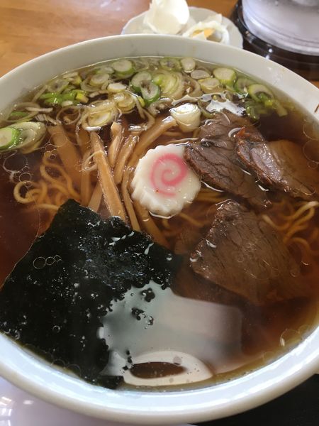 「馬肉醤油ラーメン」@ヤマキ馬肉ラーメンの写真
