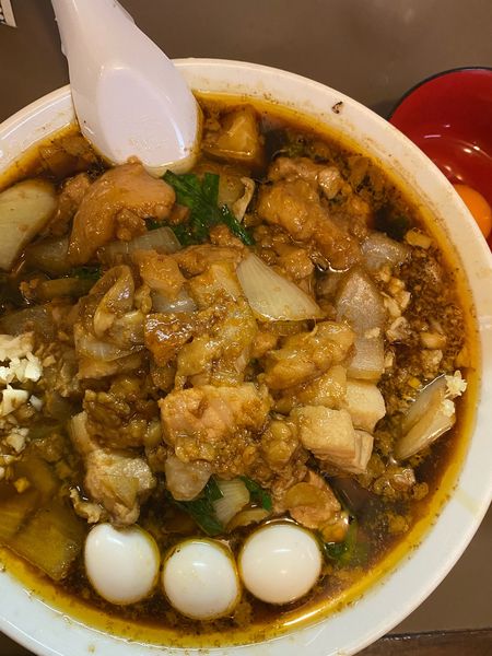 「スタ満ソバ　具増し全マシ」@元祖スタミナ満点らーめん すず鬼の写真