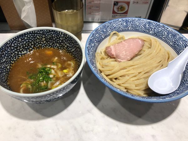 「伊勢海老つけ麺 中 1000円」@つけ麺 一燈 新宿店の写真