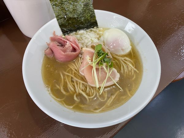 「煮干中華」@中華そば うお青の写真