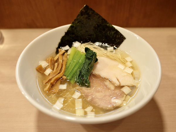 「塩中華ソバ…800円」@中華ソバ ちゃるめの写真